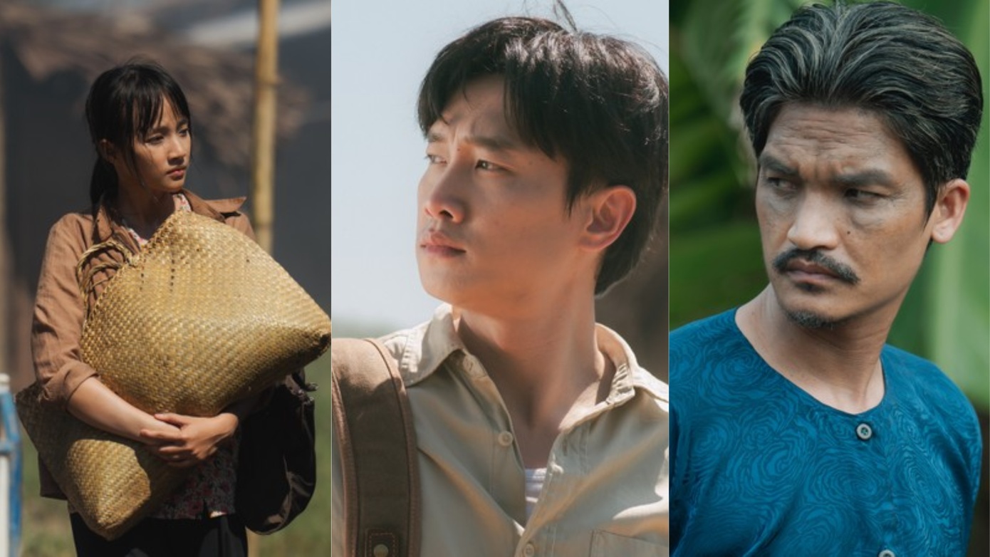 Tạo hình của bộ ba Phương Thanh - Quốc Trường - Mạc Văn Khoa trong bộ phim mới của đạo diễn Trần Trọng Dần.