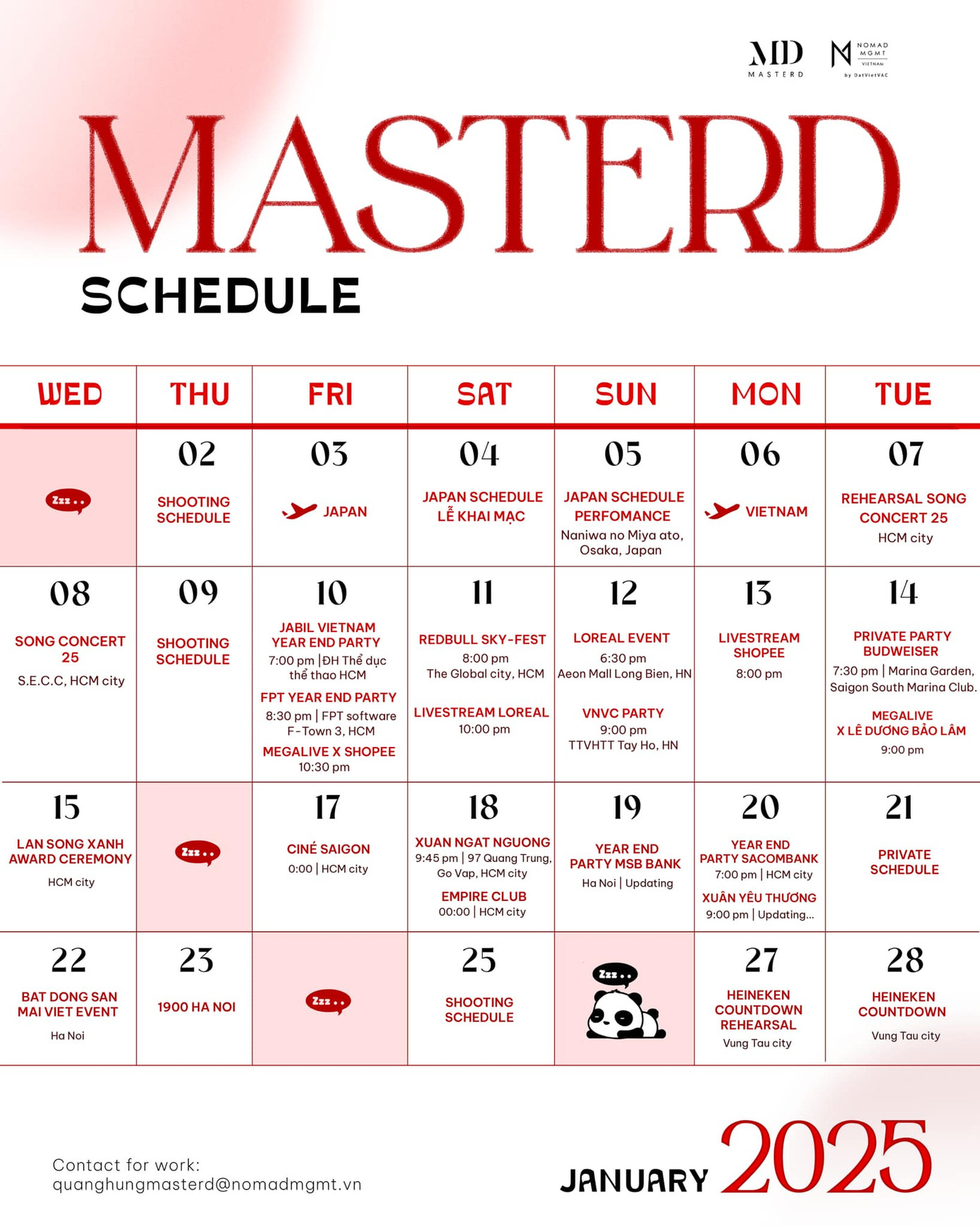 "Anh trai" Quang Hùng MasterD có mặt tại Vũng Tàu vào ngày 27 và 28/1 chuẩn bị cho sân khấu trình diễn đêm Giao thừa. "Anh trai" Quang Hùng MasterD có mặt tại Vũng Tàu vào ngày 27 và 28/1 chuẩn bị cho sân khấu trình diễn đêm Giao thừa.