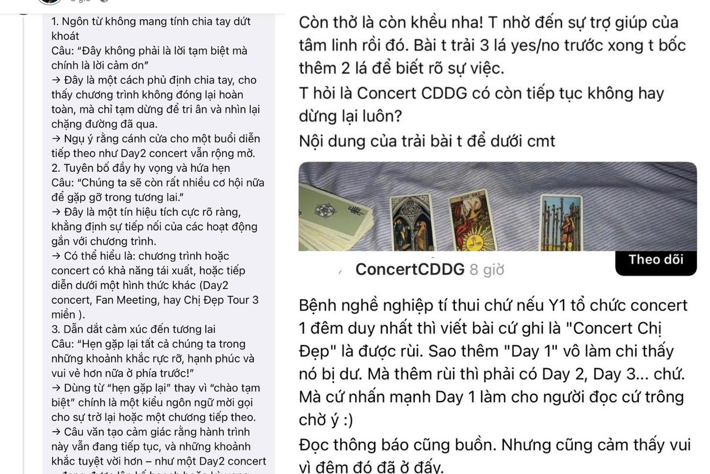 Gió Em hóa &quot;thám tử&quot;, nhờ &quot;vũ trụ&quot; trao thông điệp để manifest Chị Đẹp Concert D-2.