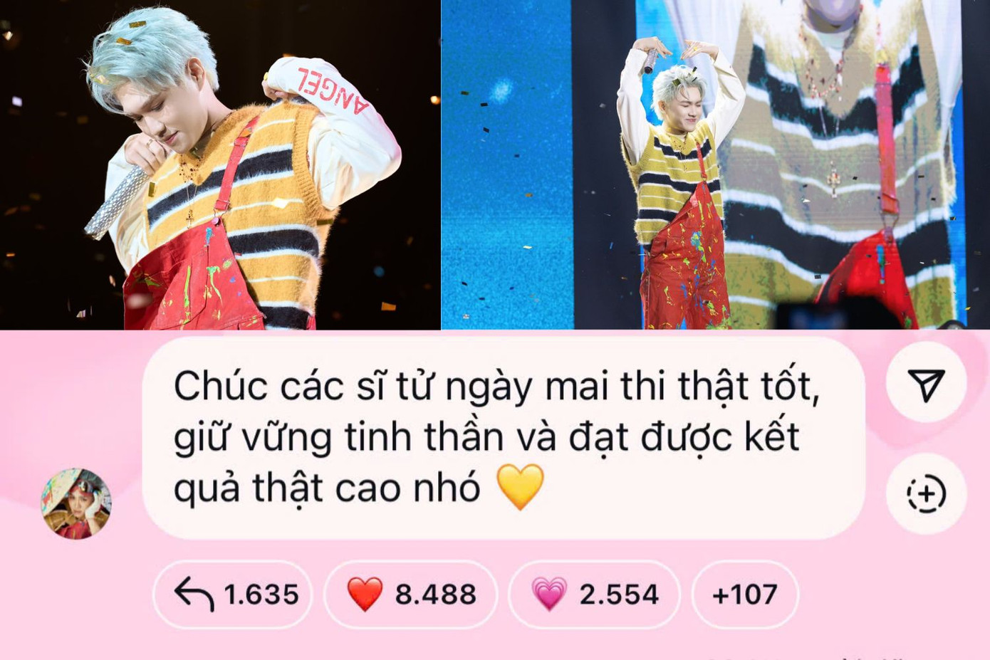 "Chủ trại Cừu" CAPTAINBOY chúc các sĩ tử đạt kết quả thật cao.