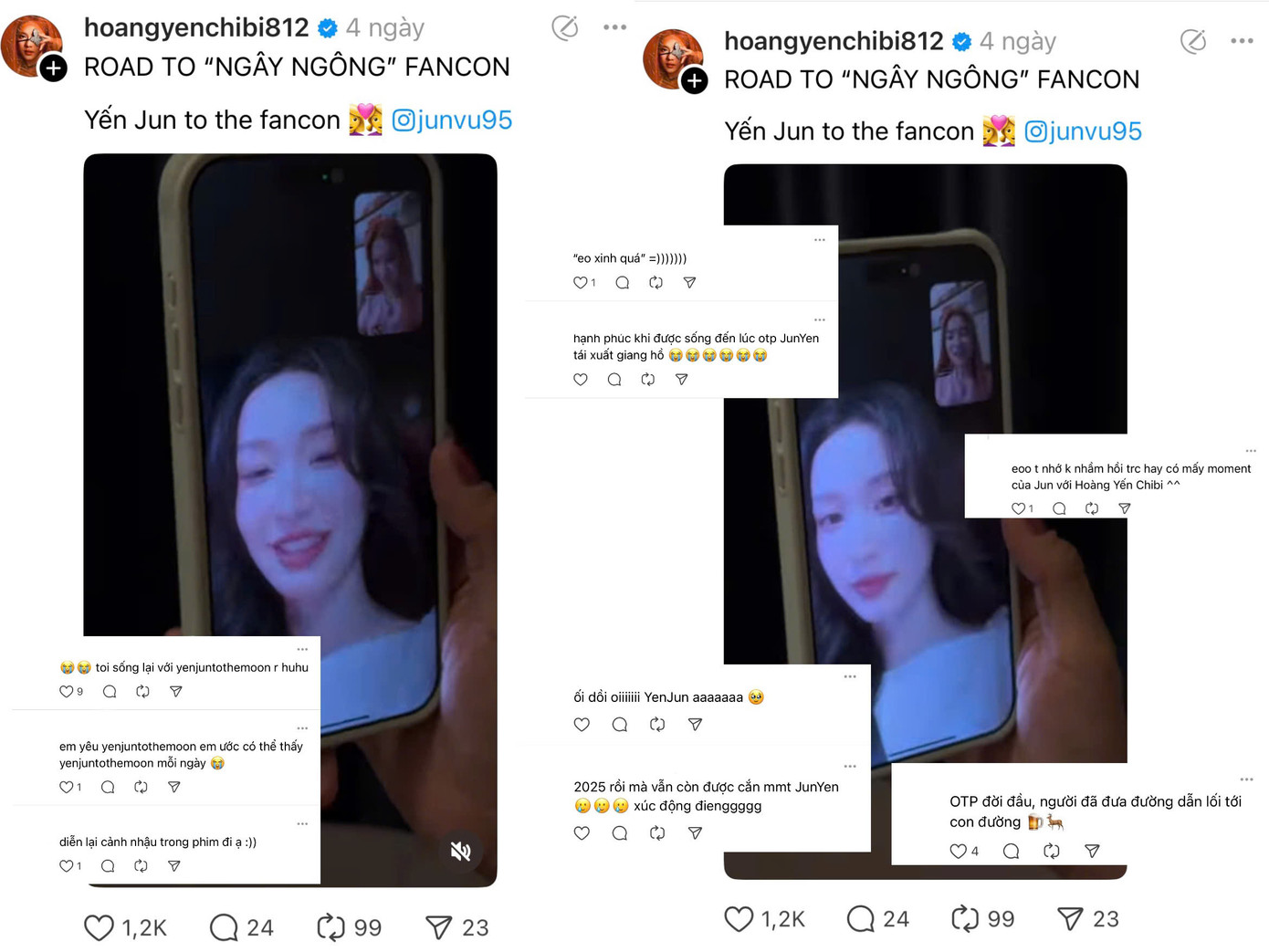 Phản ứng của netizen khi OTP một thời bỗng quay trở lại.