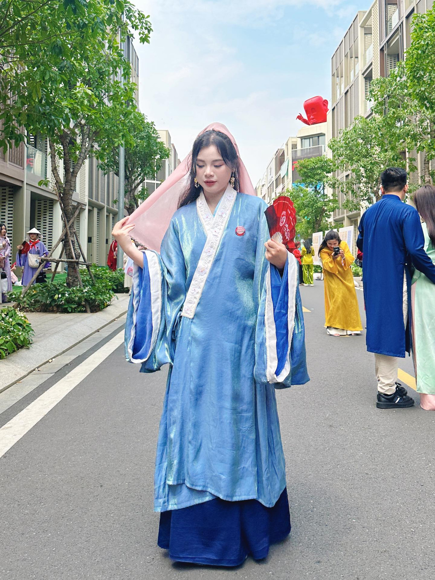 Giao Lĩnh Vạt Dài được phỏng dựng theo Hoàng Thanh Chức Cống Đồ. Nguồn: @linhduavlog