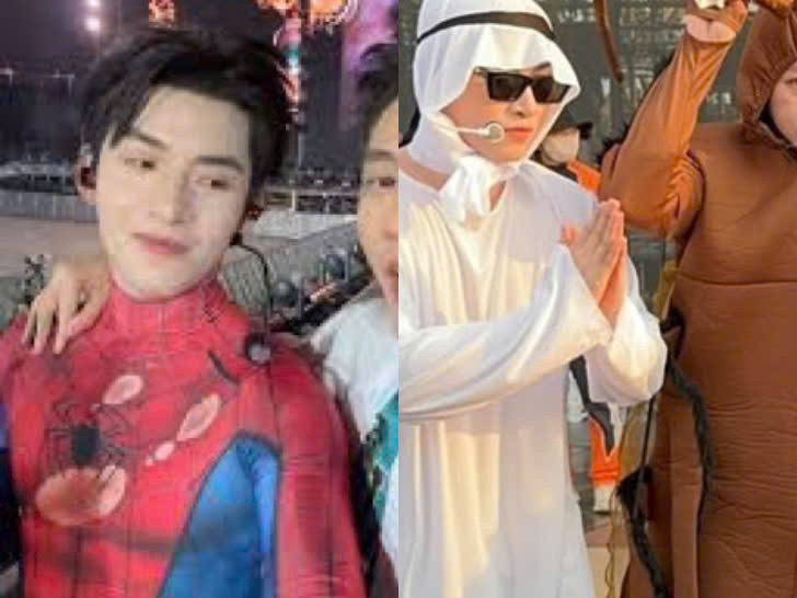 Hùng Huỳnh từ Spider-man biến thành &quot;người bộ tộc&quot;.