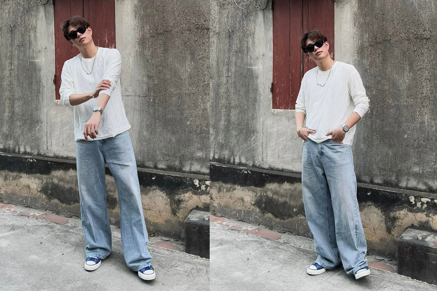 Bộ ảnh "Mùng 3 Tết tóc không bết" được Dương Domic đăng tải. Bộ ảnh "Mùng 3 Tết tóc không bết" được Dương Domic đăng tải.