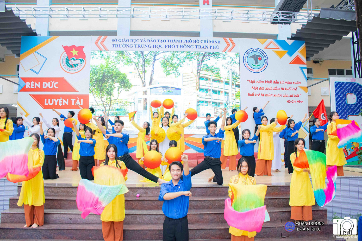 Ảnh: Đoàn Trường THPT Trần Phú Ảnh: Đoàn Trường THPT Trần Phú