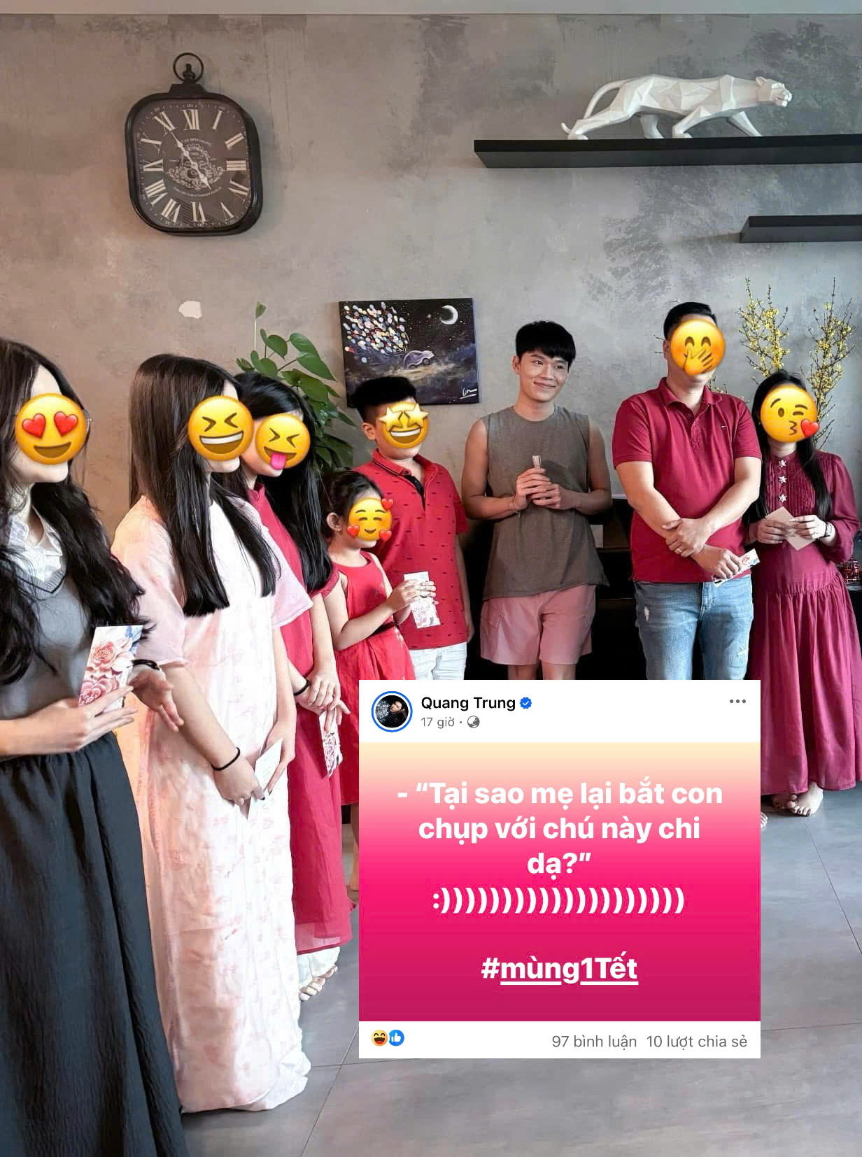 Cháu Quang Trung thậm chí còn không biết chú này là ai.