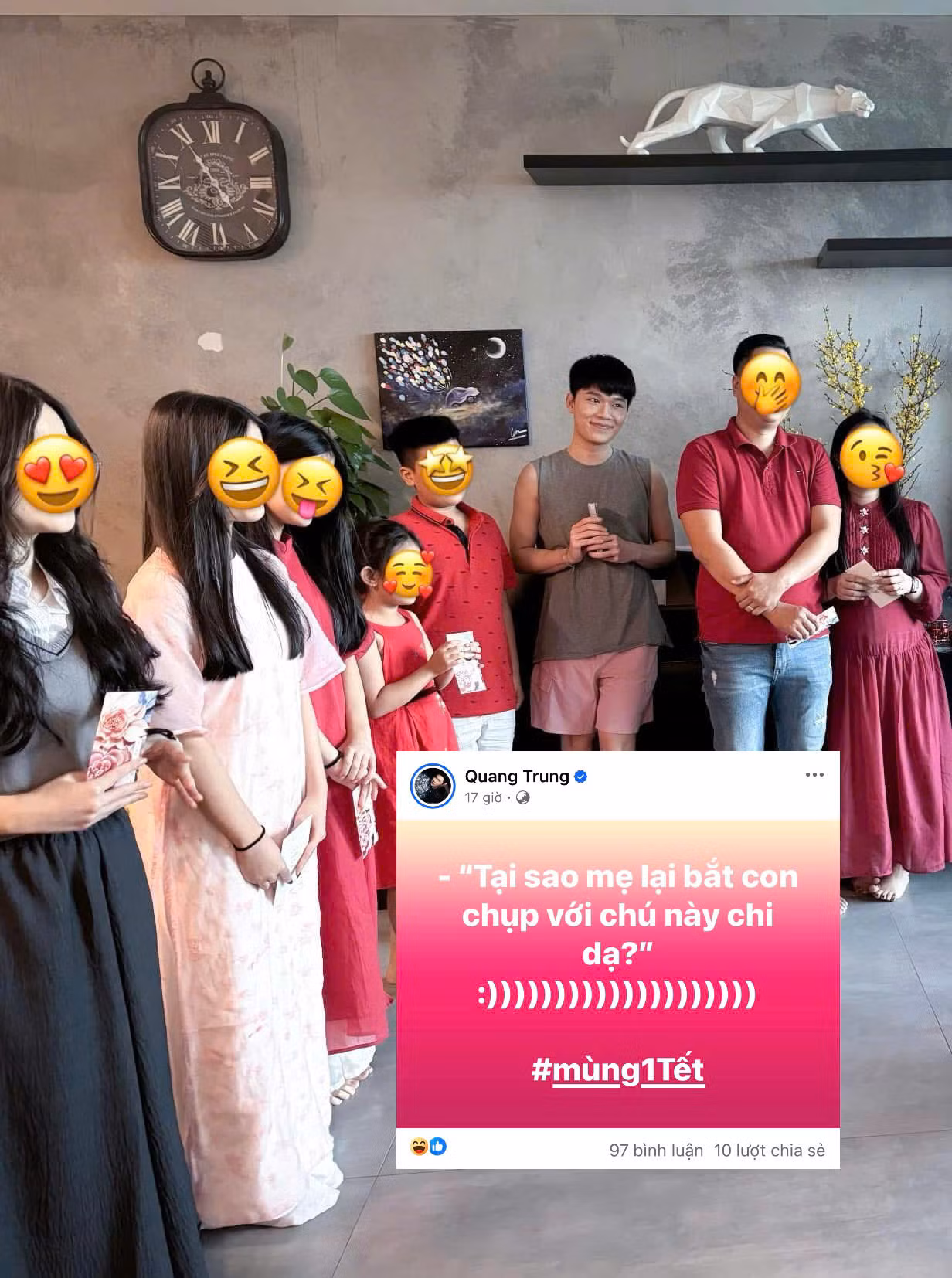 Cháu Quang Trung thậm chí còn không biết chú này là ai.