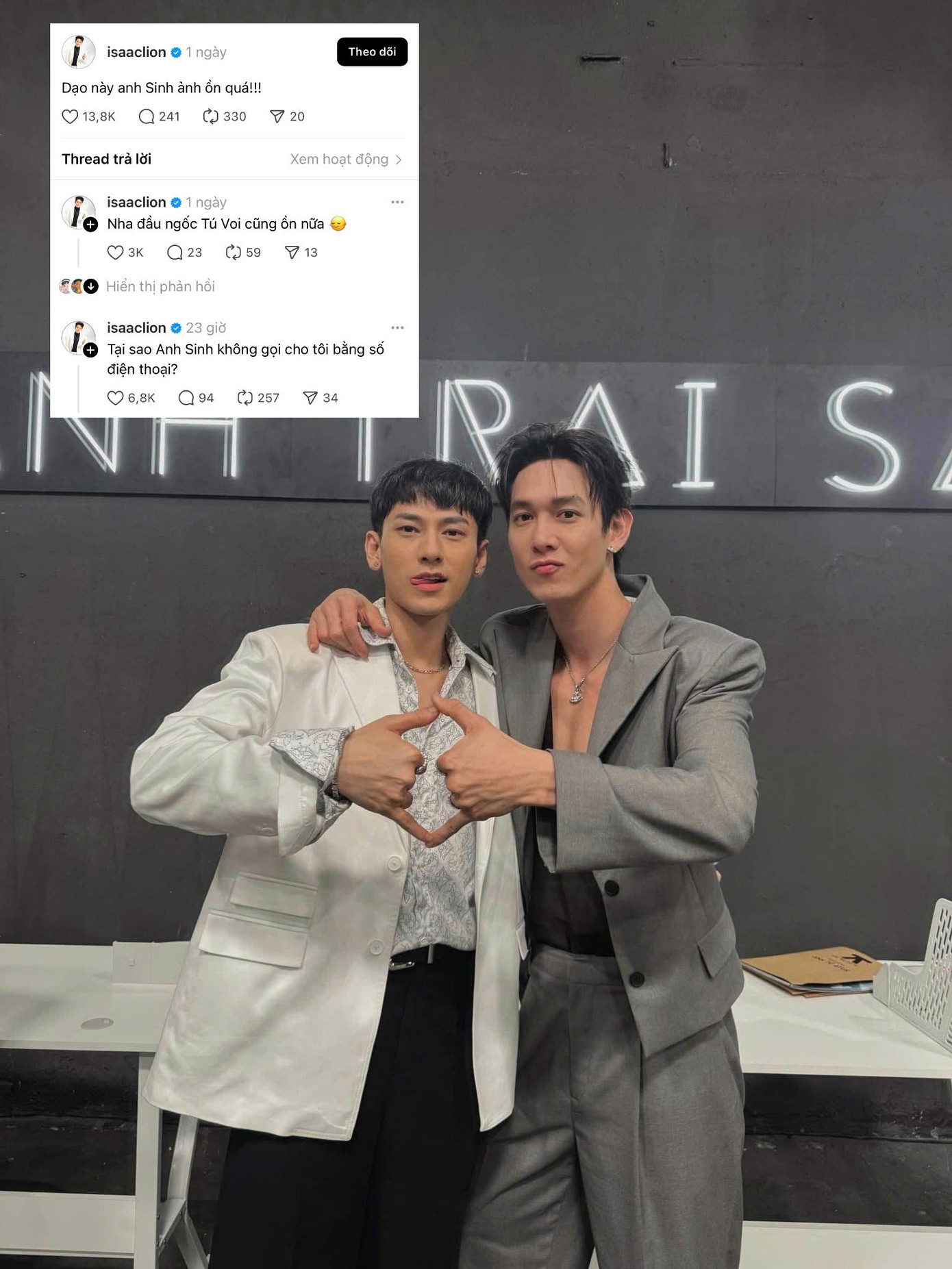 Tất cả chỉ là content vui vẻ để các Anh trai đùa giỡn với nhau mà thôi! Tất cả chỉ là content vui vẻ để các Anh trai đùa giỡn với nhau mà thôi!