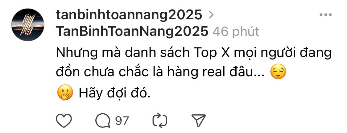 Nhiều người cho rằng việc để lộ hint Top X là khó có thể xảy ra, quyết tâm bảo vệ "pick" của mình. Ảnh: BTC. Nhiều người cho rằng việc để lộ hint Top X là khó có thể xảy ra, quyết tâm bảo vệ "pick" của mình. Ảnh: BTC.
