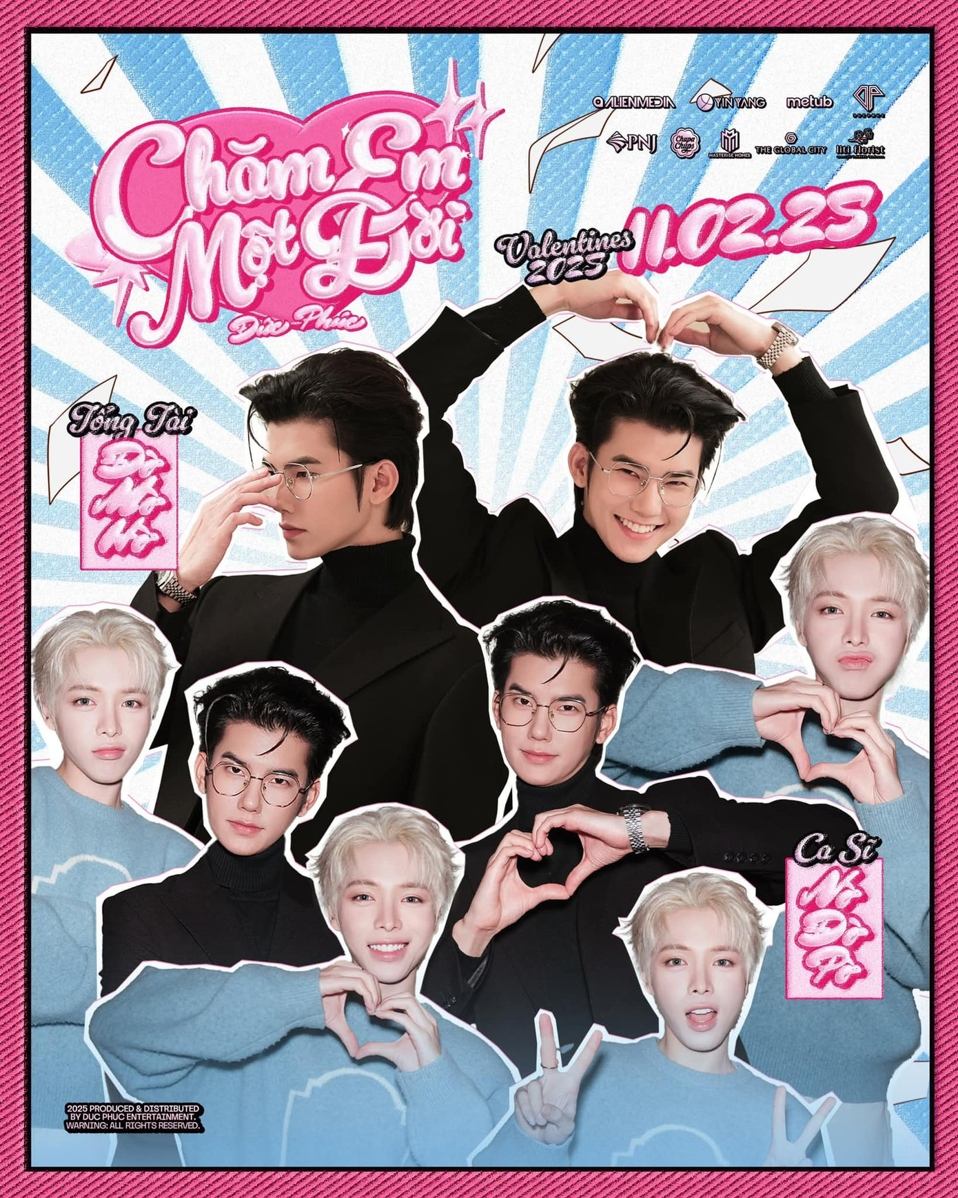 "Tổng tài" Nguyễn Đình Mạnh là một trong ba nam chính sẽ "Chăm Em Một Đời".