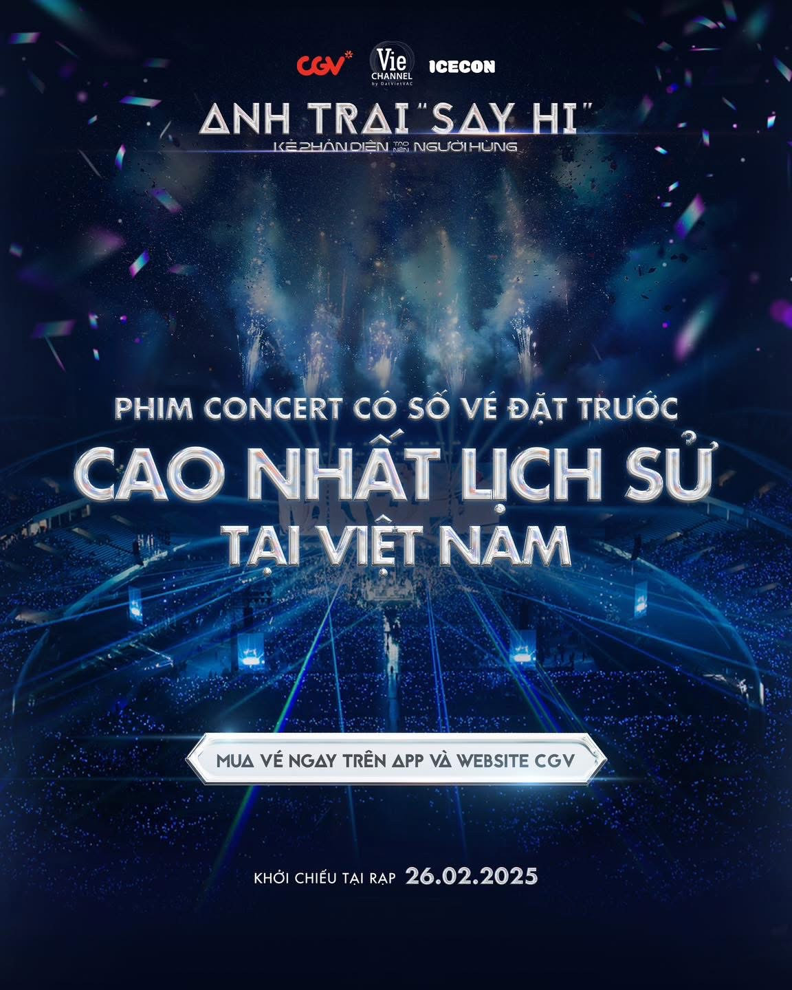 Phim tài liệu Anh Trai &quot;Say Hi&quot; được kỳ vọng sẽ vượt mức 10 tỷ trong tuần đầu công chiếu.