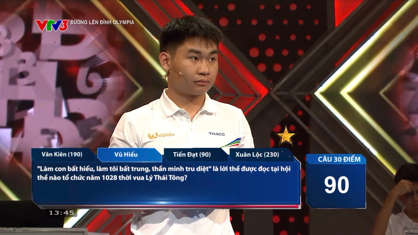 Ngôi sao hy vọng duy nhất của chặng đua ngày 30/3/2025.