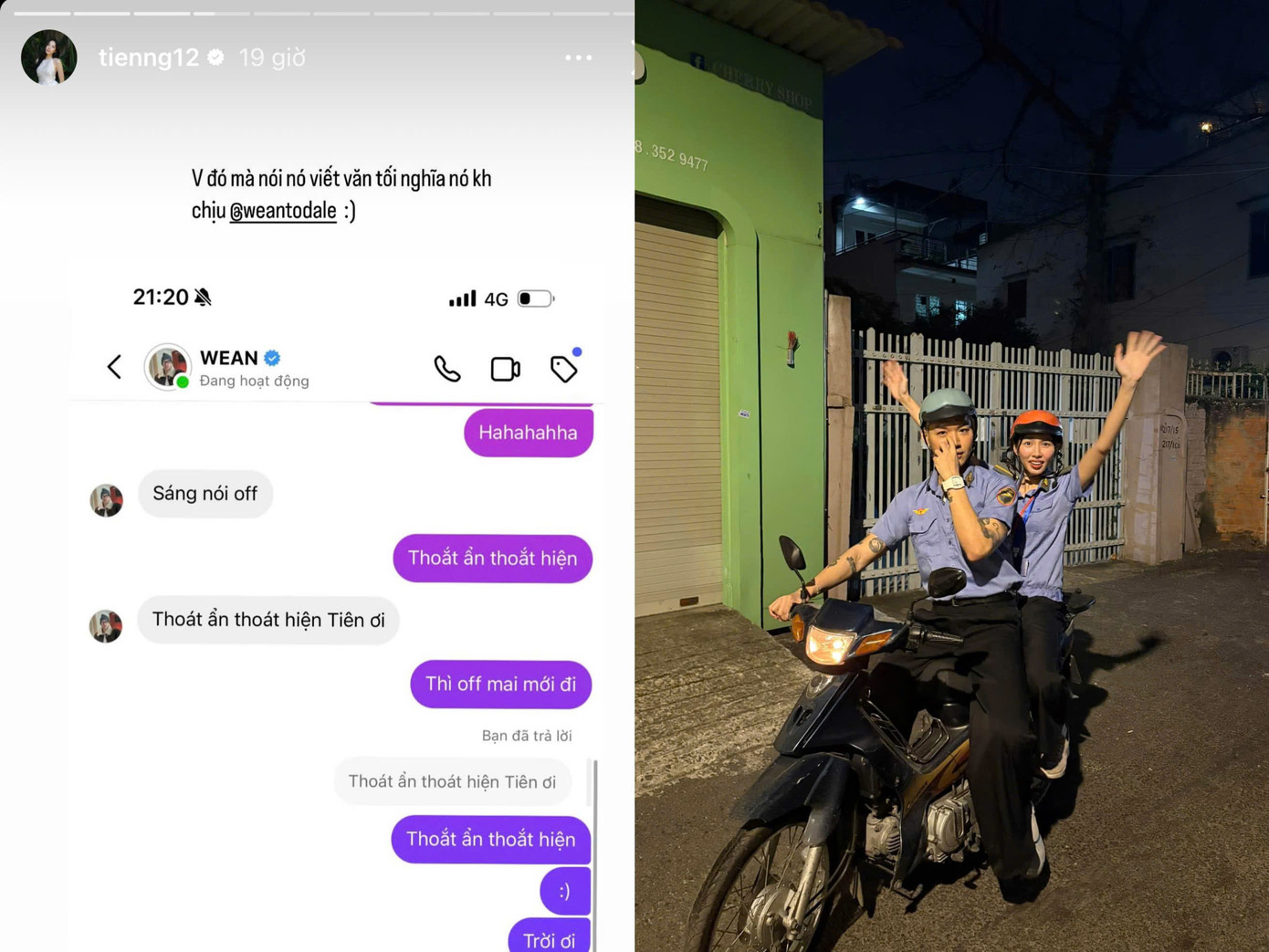 Thùy Tiên đáp trả WEAN LE vì sai chính tả.