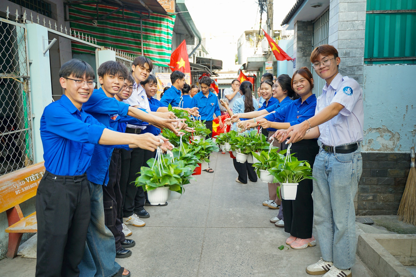 Ảnh: Đoàn - Hội Sinh viên trường ĐH Nguyễn Tất Thành