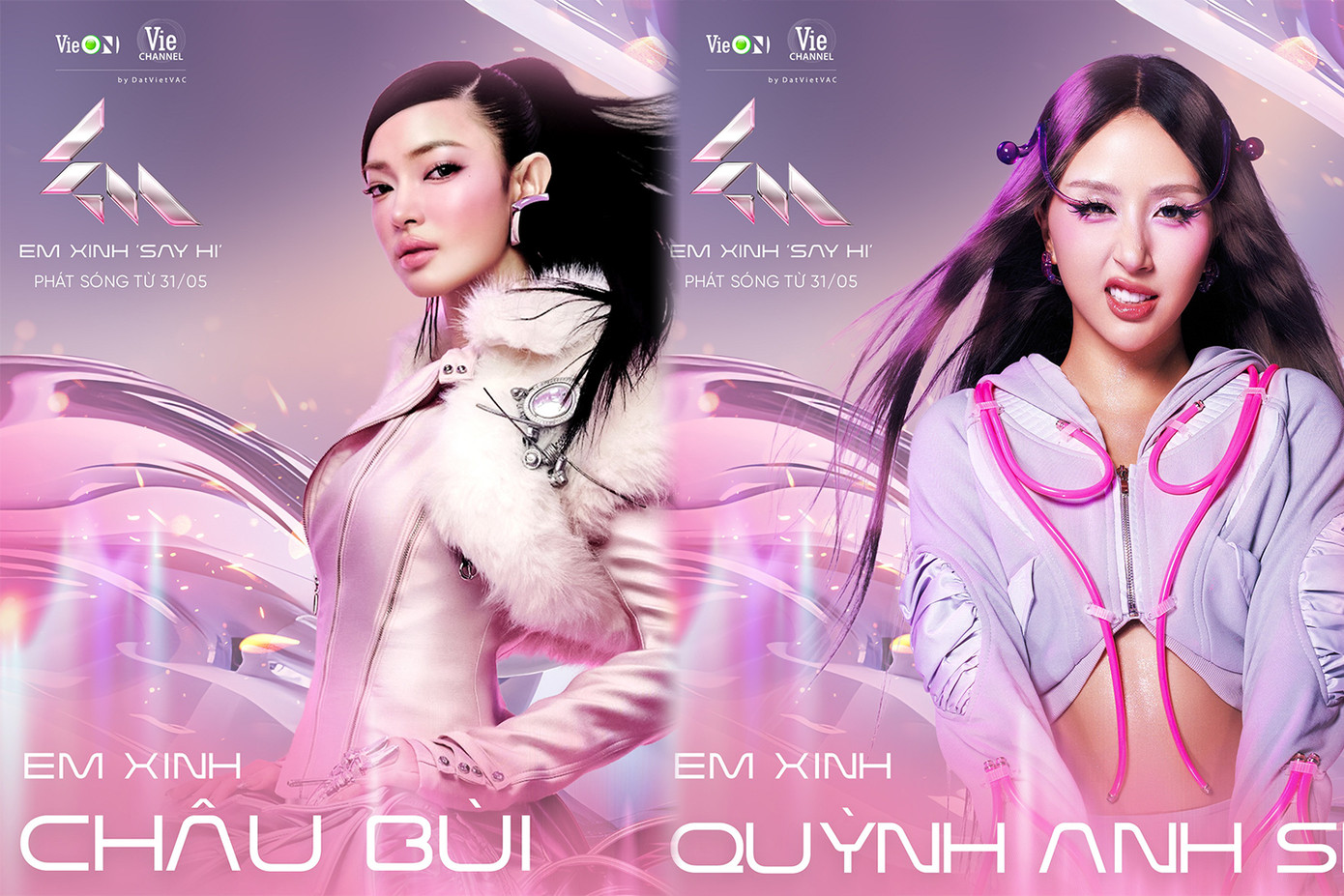 Châu Bùi và Quỳnh Anh Shyn gây bùng nổ truyền thông khi góp mặt tại Em Xinh "Say Hi". Châu Bùi và Quỳnh Anh Shyn gây bùng nổ truyền thông khi góp mặt tại Em Xinh "Say Hi".