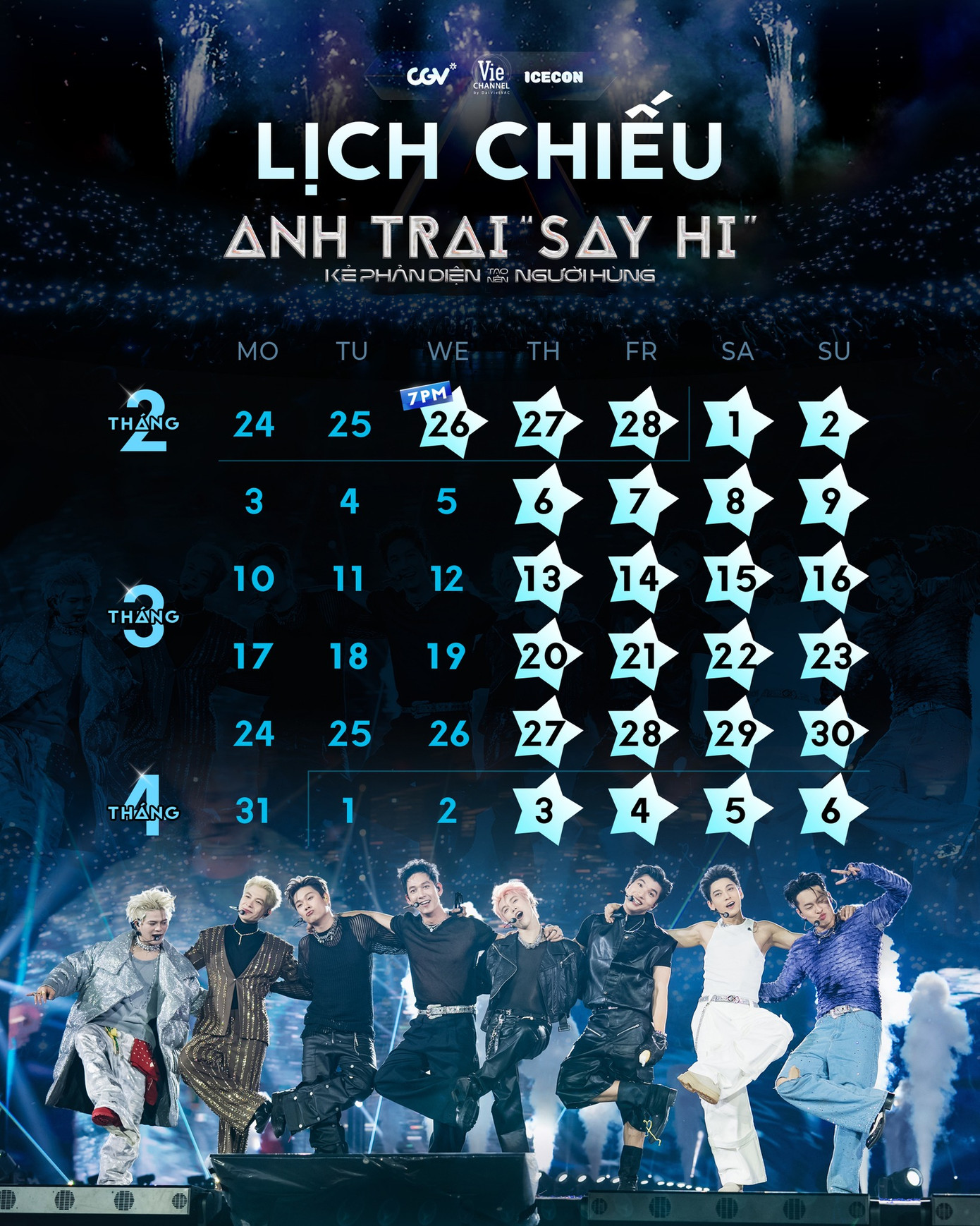 Ngày khởi chiếu phim tài liệuAnh Trai &quot;Say Hi&quot;đang cận kề.