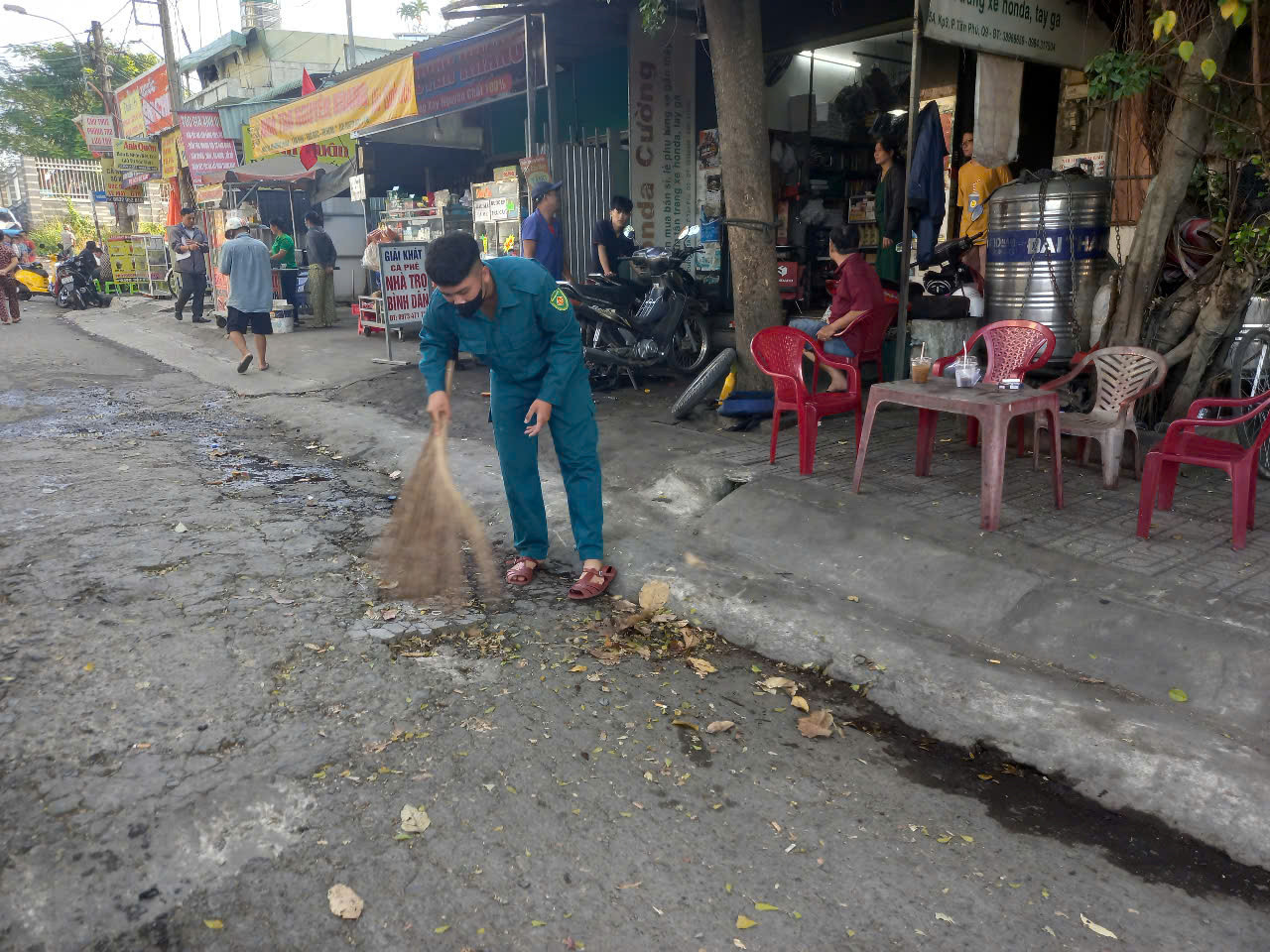 Ảnh: Ban CHQS Phường Tân Phú