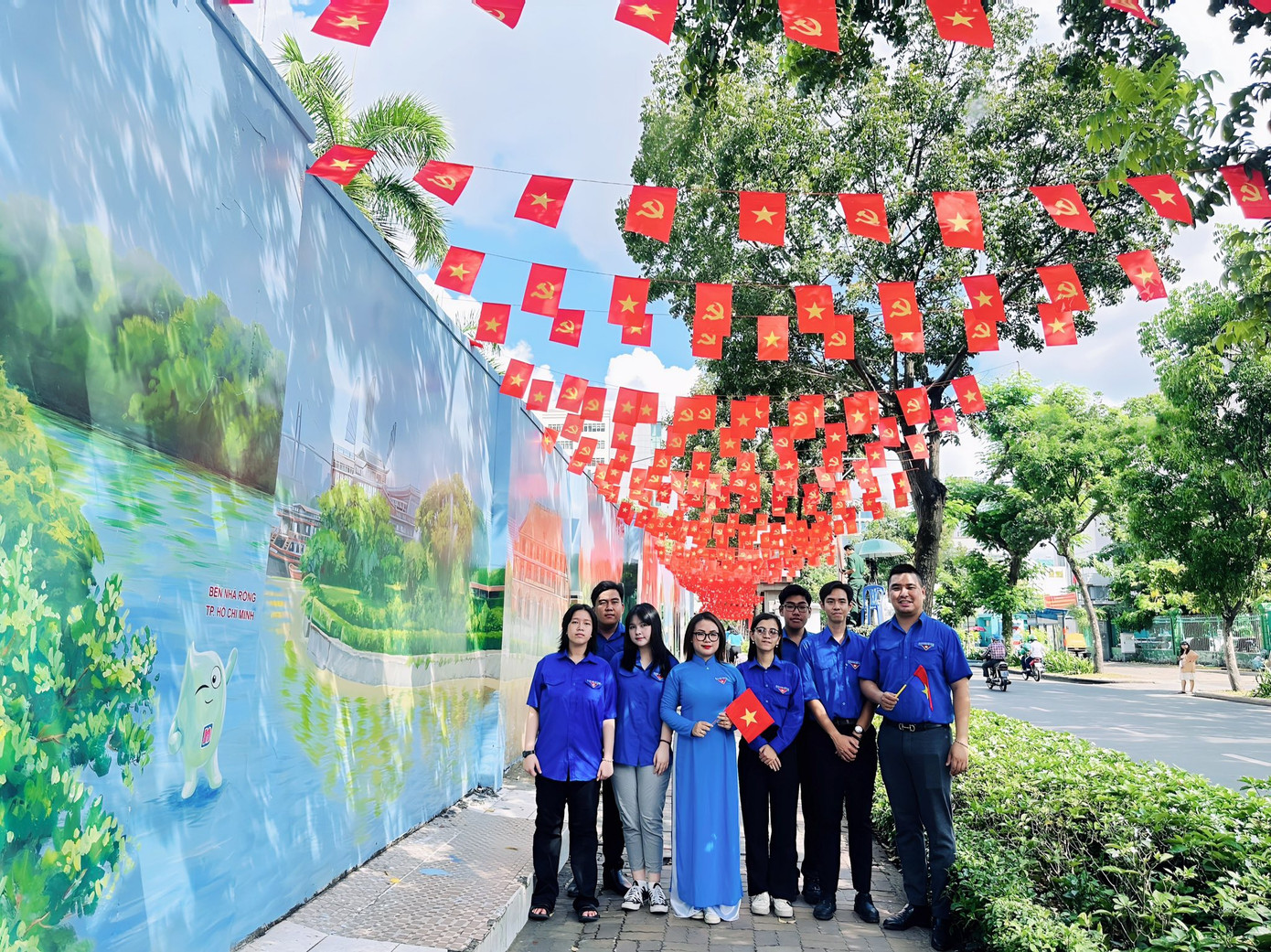 Ảnh: Đoàn Phường Đa Kao Quận 1. Ảnh: Đoàn Phường Đa Kao Quận 1.