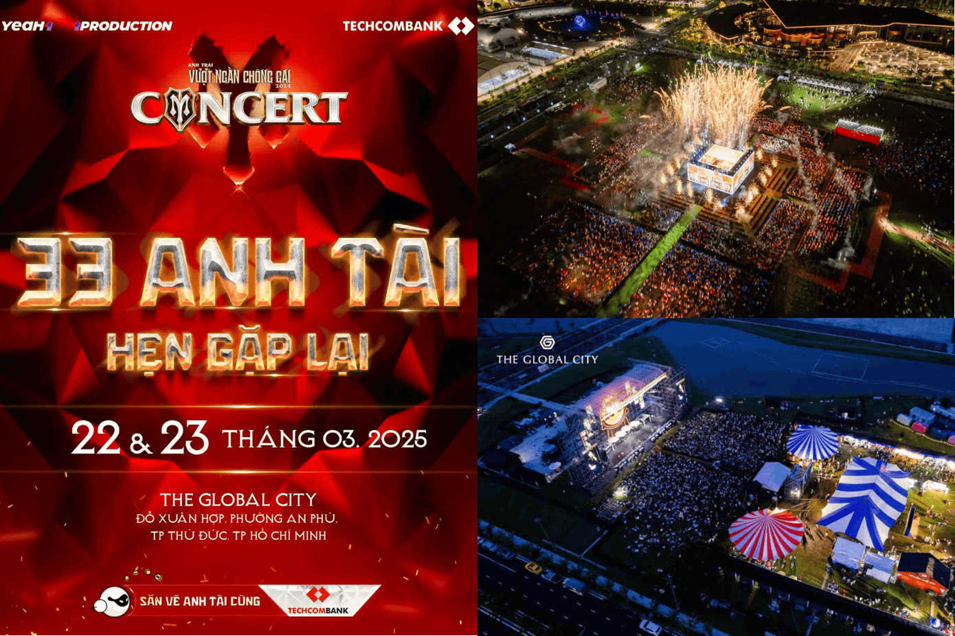 The Global City là địa điểm được chọn tổ chức nhiều concert lớn, uy tín. The Global City là địa điểm được chọn tổ chức nhiều concert lớn, uy tín.