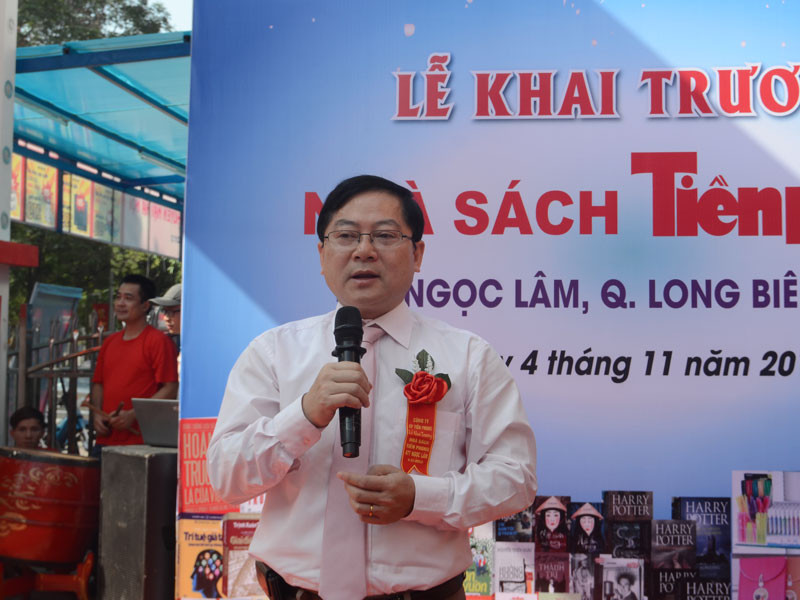 Ông Lê Xuân Sơn - TBT báo Tiền Phong, Chủ tịch HĐQT Cty cổ phần Tiền Phong