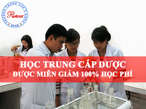 Trung cấp Dược năm 2015 được miễn giảm 100% học phí ảnh 1