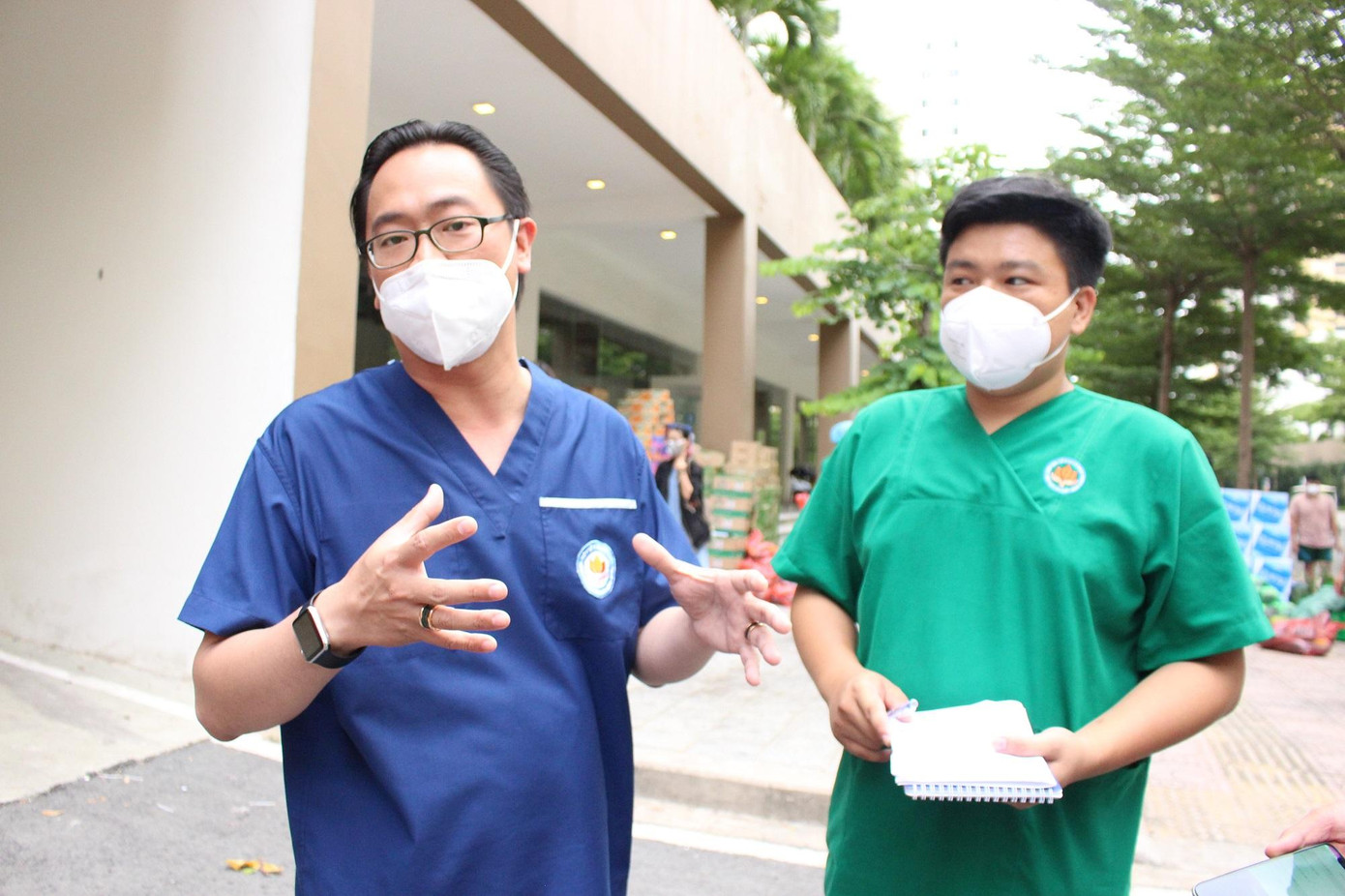 TS.BS Phan Minh Hoàng cho biết, Bệnh viện Dã chiến số 6 chỉ còn 2 bệnh nhân COVID-19 đang điều trị TS.BS Phan Minh Hoàng cho biết, Bệnh viện Dã chiến số 6 chỉ còn 2 bệnh nhân COVID-19 đang điều trị