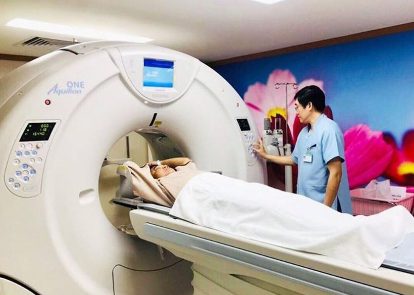 Bệnh nhân được chụp CT-Scan truy tìm nguyên nhân gây đau bất thường ở vùng hậu môn Bệnh nhân được chụp CT-Scan truy tìm nguyên nhân gây đau bất thường ở vùng hậu môn
