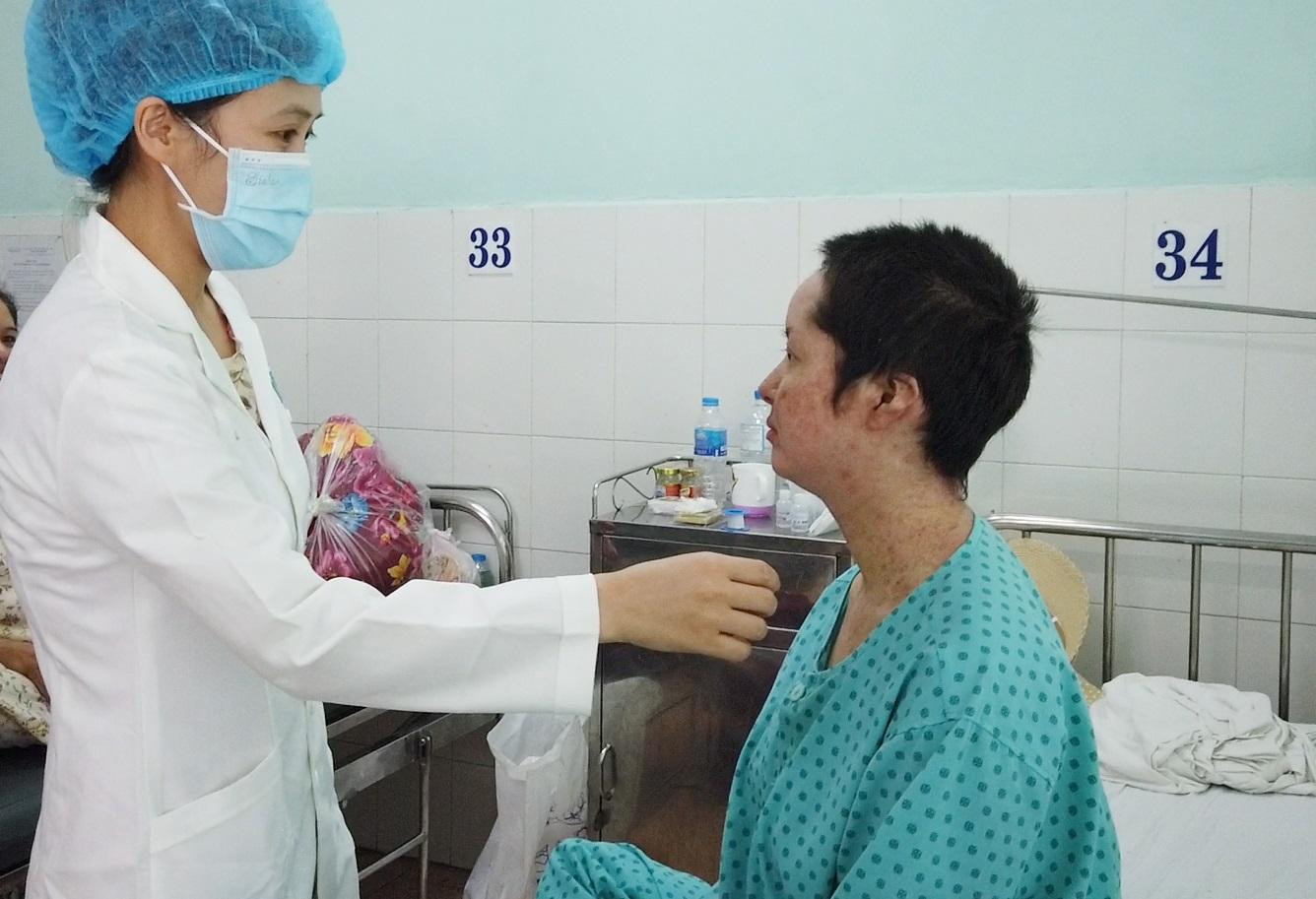 Sau 5 tuần được điều trị tích cực, sức khỏe bệnh nhân đã bình phục rất tốt