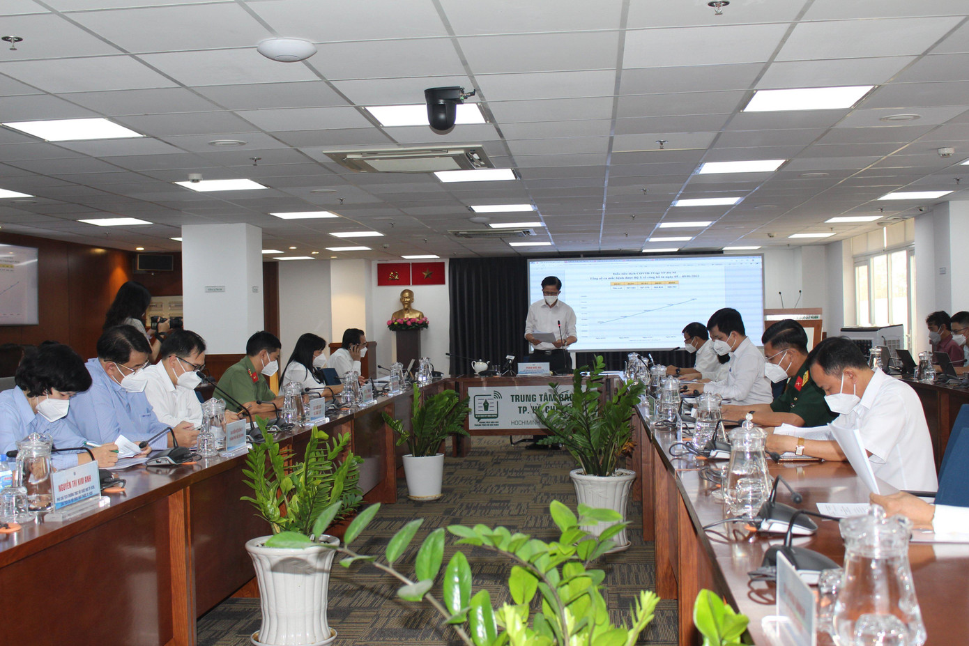 Ông Phạm Đức Hải thông tin tại buổi họp báo chiều 10/1/2022 Ông Phạm Đức Hải thông tin tại buổi họp báo chiều 10/1/2022