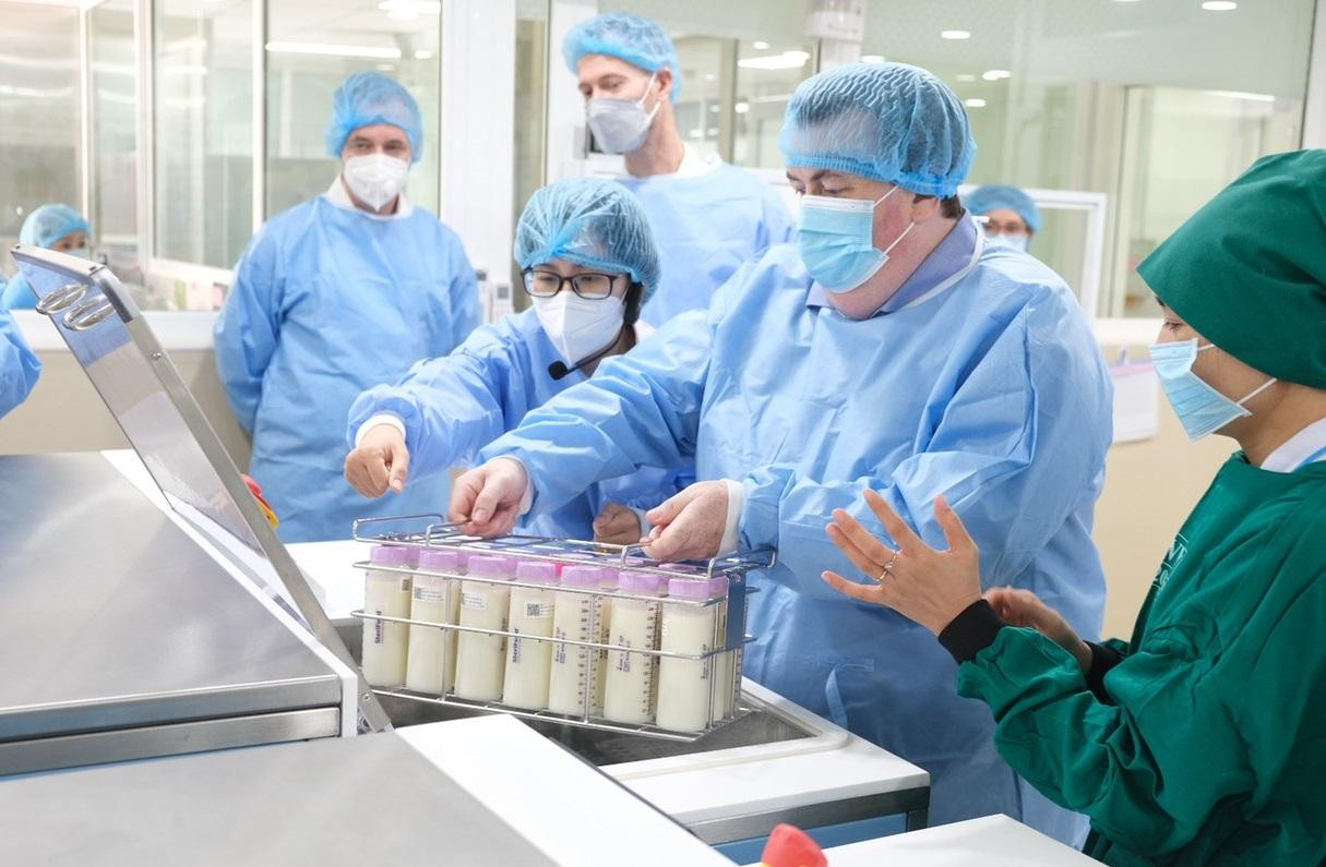Đây là ngân hàng sữa mẹ có quy mô lớn nhất Việt Nam với khả năng tinh Đây là ngân hàng sữa mẹ có quy mô lớn nhất Việt Nam với khả năng tinh