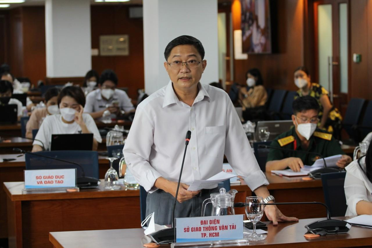 Đại diện Sở GTVT TPHCM kêu gọi người dân chủ động tố giác khi bị quấy rối trên phương tiện giao thông công cộng Đại diện Sở GTVT TPHCM kêu gọi người dân chủ động tố giác khi bị quấy rối trên phương tiện giao thông công cộng