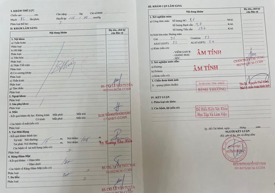 Việc giả mạo các kết quả xét nghiệm, khám bệnh tại Bệnh viện Nguyễn Tri Phương là vi phạm pháp luật