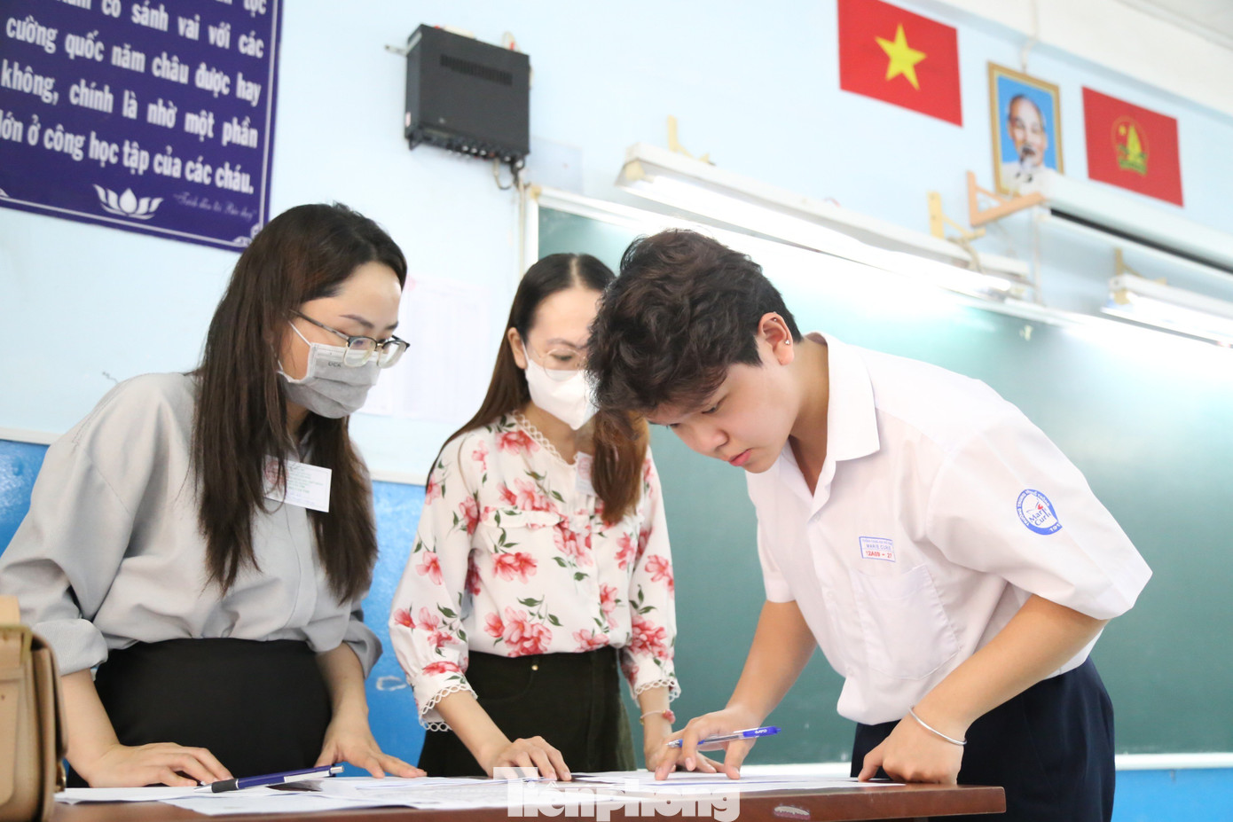 Thí sinh dự thi tốt nghiệp THPT năm 2023 tại TPHCM