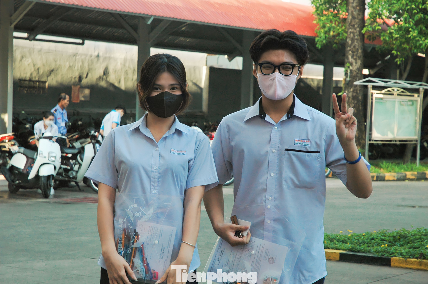 Thí sinh dự thi kỳ thi tốt nghiệp THPT 2023 tại TPHCM Thí sinh dự thi kỳ thi tốt nghiệp THPT 2023 tại TPHCM