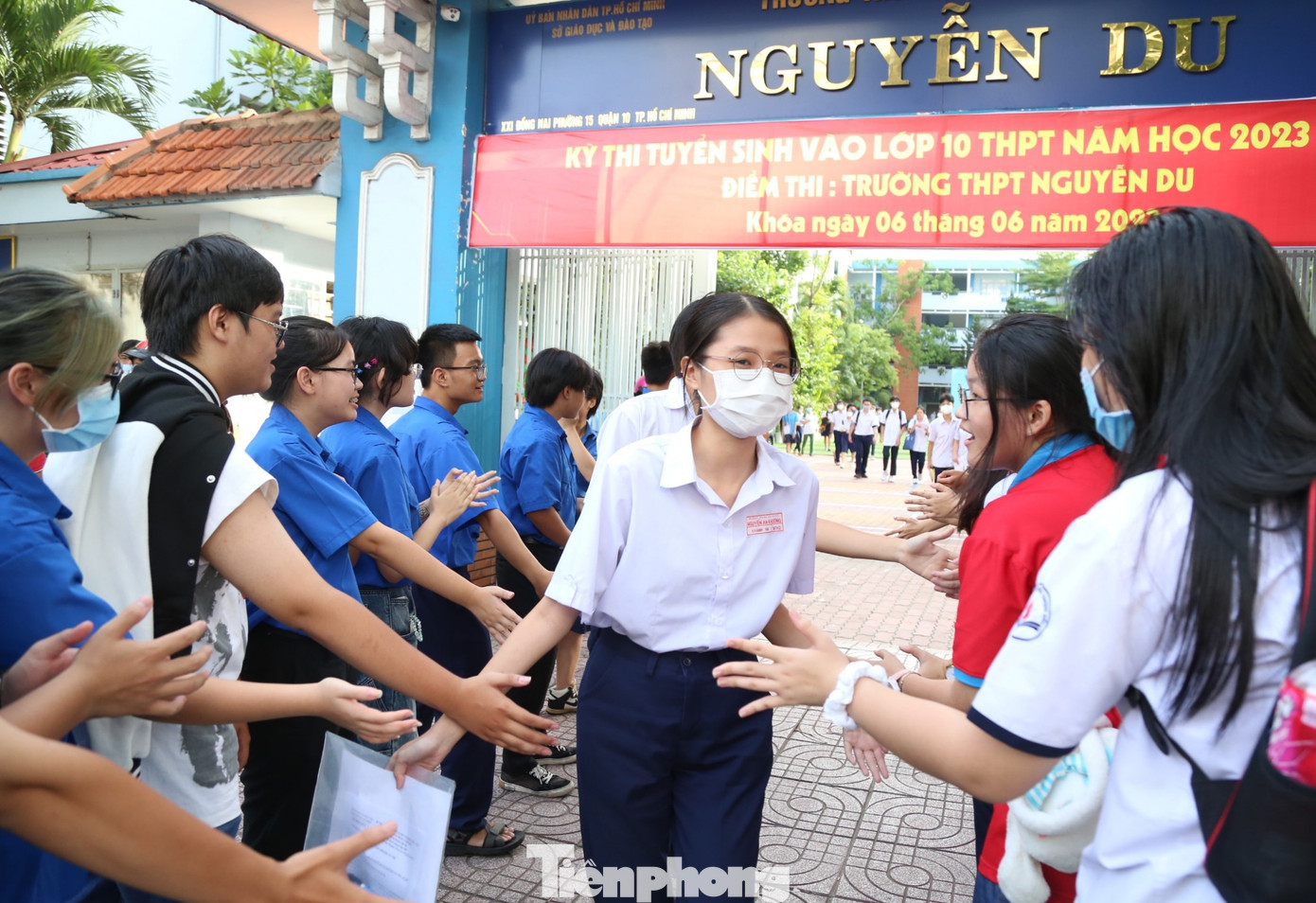 Thí sinh dự thi lớp 10 tại TPHCM năm 2023 Thí sinh dự thi lớp 10 tại TPHCM năm 2023