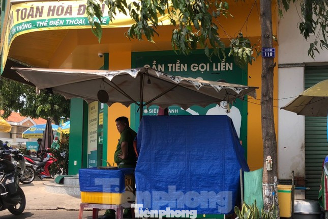 Một điểm kinh doanh của F88 ở Long An bị công an kiểm tra mới đây