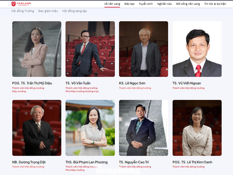 Ông Nguyễn Cao Trí từ vị trí Chủ tịch Hội đồng Trường nay là thành viên Hội đồng Trường ĐH Văn Lang Ông Nguyễn Cao Trí từ vị trí Chủ tịch Hội đồng Trường nay là thành viên Hội đồng Trường ĐH Văn Lang