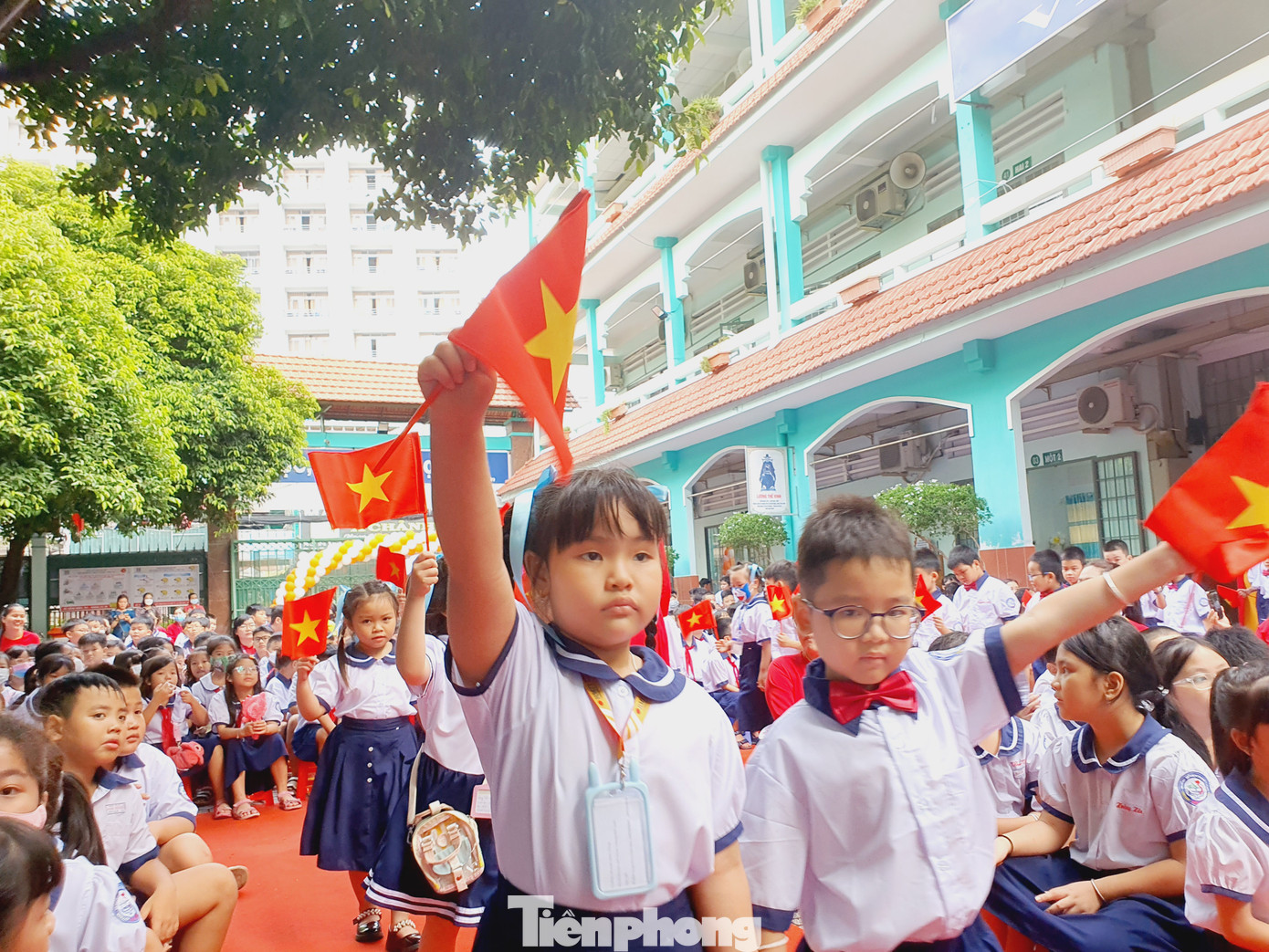 Học sinh lớp 1 ở TPHCM năm học 2023- 2024 (Ảnh chỉ mang tính minh họa - Ảnh: Nguyễn Dũng) Học sinh lớp 1 ở TPHCM năm học 2023- 2024 (Ảnh chỉ mang tính minh họa - Ảnh: Nguyễn Dũng)