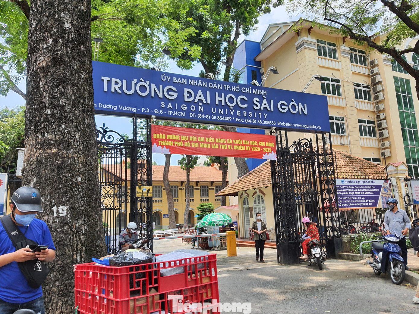 Trường ĐH Sài Gòn không dùng điểm học bạ để tuyển sinh đầu vào năm 2024 (ảnh: Nguyễn Dũng)