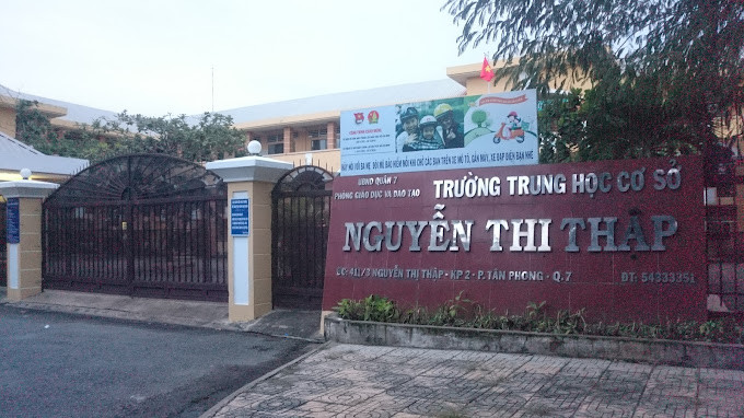 Trường THCS Nguyễn Thị Thập, quận 7, TPHCM
