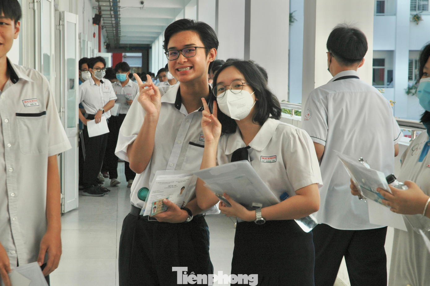 Thí sinh dự thi kỳ thi tốt nghiệp THPT 2023 tại TPHCM