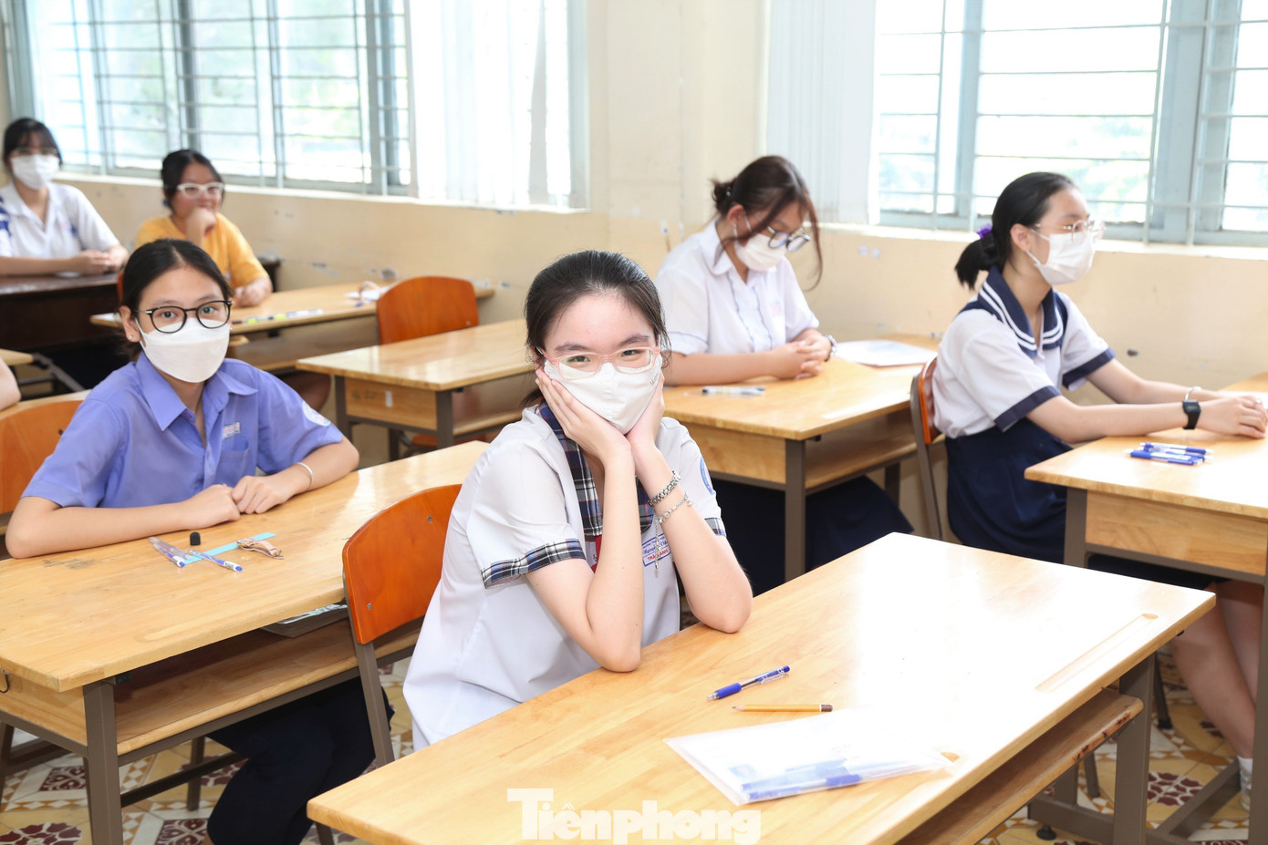 Thí sinh dự thi kỳ thi tuyển sinh vào lớp 10 tại TPHCM