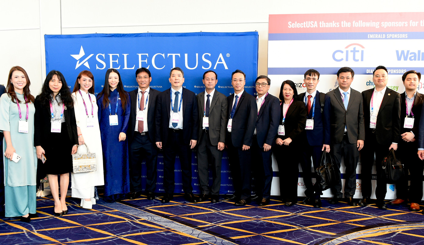 Đoàn doanh nghiệp Việt Nam lớn nhất từ trước đến nay tham dự hội nghị. Ảnh: MOF. Đoàn doanh nghiệp Việt Nam lớn nhất từ trước đến nay tham dự hội nghị. Ảnh: MOF.