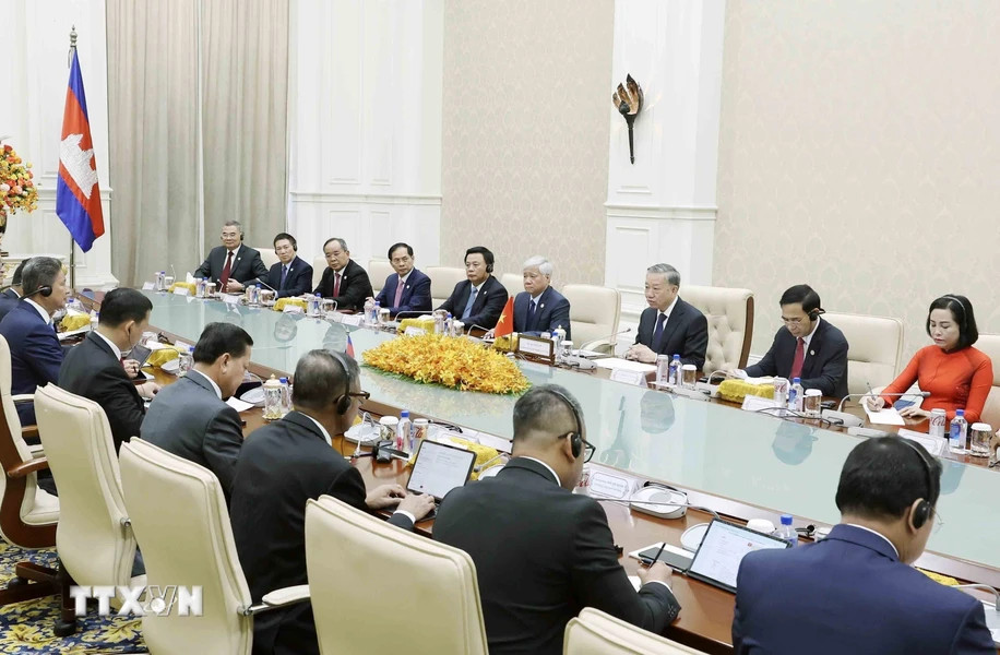 Chủ tịch nước Tô Lâm phát biểu. (Ảnh: Nhan Sáng/TTXVN) Chủ tịch nước Tô Lâm phát biểu. (Ảnh: Nhan Sáng/TTXVN)