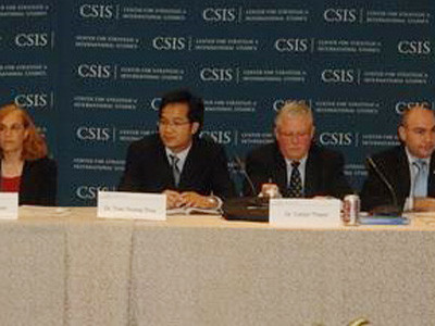 Một số học giả tại hội thảo	Ảnh: TTXVN