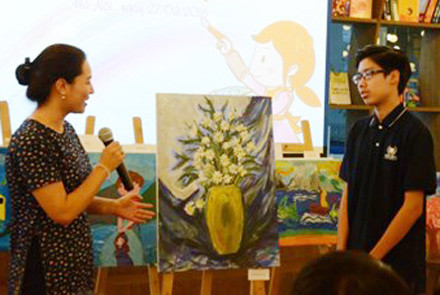 Triển lãm “Vẽ lên cổ tích” ủng hộ Quỹ Thiện Nhân ảnh 3