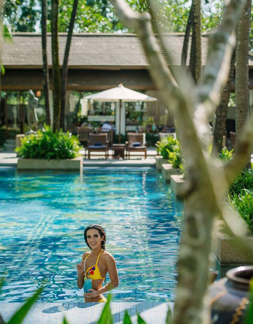 Tân Hoa hậu Hòa bình Quốc Tế tung ảnh khoe đường cong nóng bỏng ảnh 3