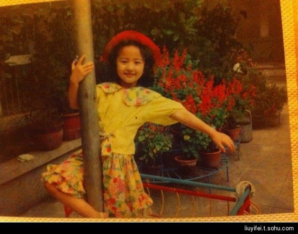 Nhan sắc 'minh tinh' từ bé đến lớn của Lưu Diệc Phi ảnh 4