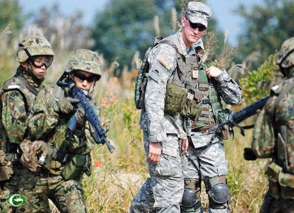 Quân đội Mỹ - Nhật thường xuyên tập trận chung