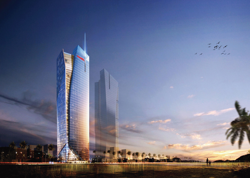 Tòa tháp thương mại điện tử và văn phòng Hanel